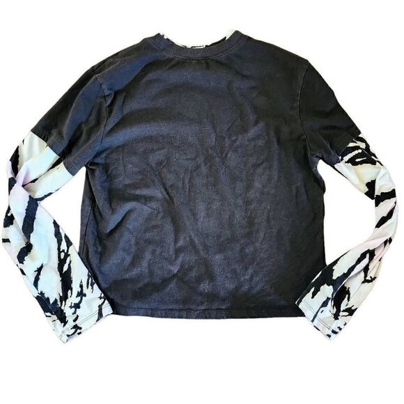 GRATEFUL DEAD T-Shirt Size small DANCING BEARS crop top S - Picture 2 of 4